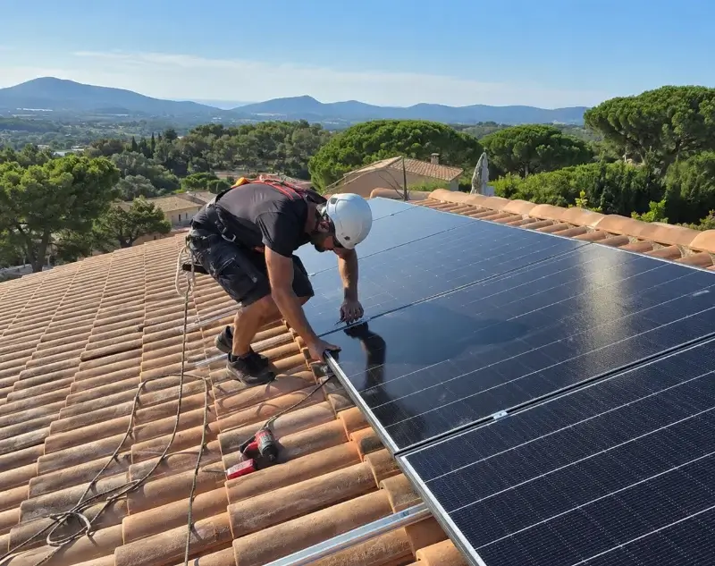 Installateur panneaux solaires Lezay — pose photovoltaïque sur toiture