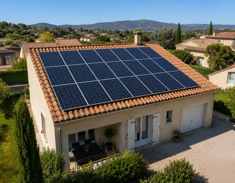 Prime à l'autoconsommation panneaux solaires Lezay — aide financière de l'État